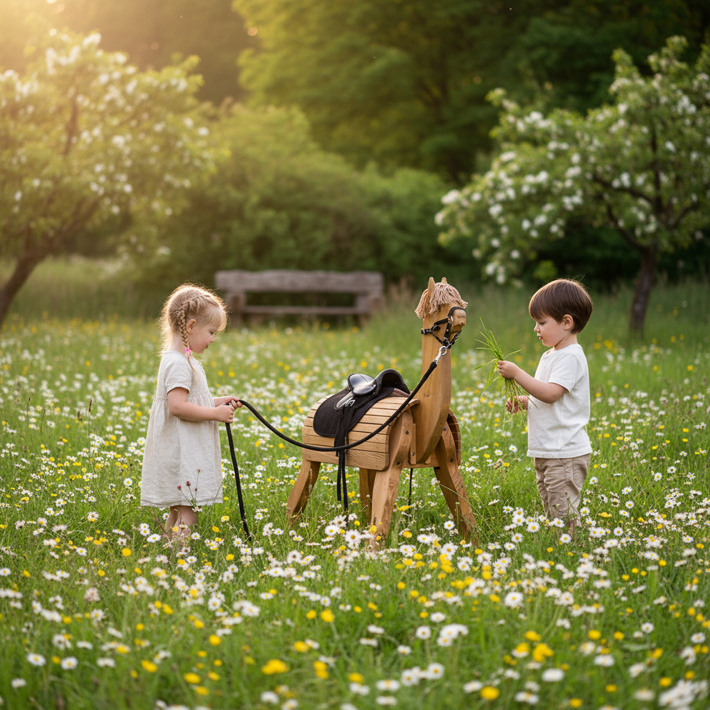 Alpaka aus massivem Fichte-Tanne Holz